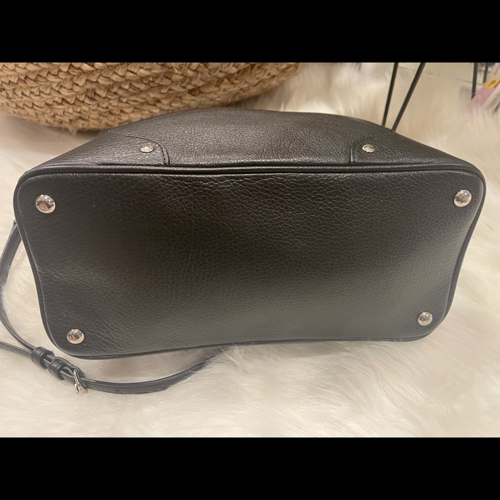 Black Leather Coach Purse - Picture 11 of 14